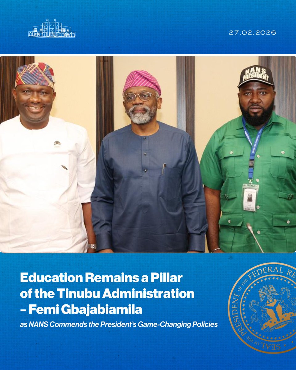 Presidency Nigeria tweet media