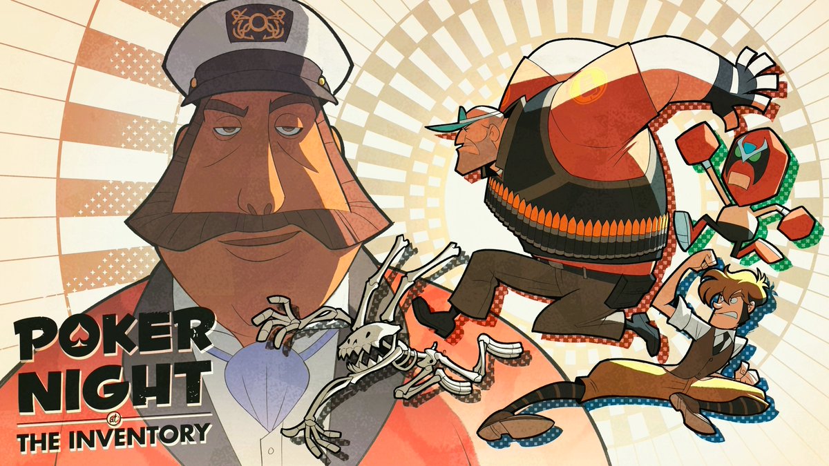 made 4 things for that poker night art contest for the heck of it
gonna post each one separately, have one of em for now