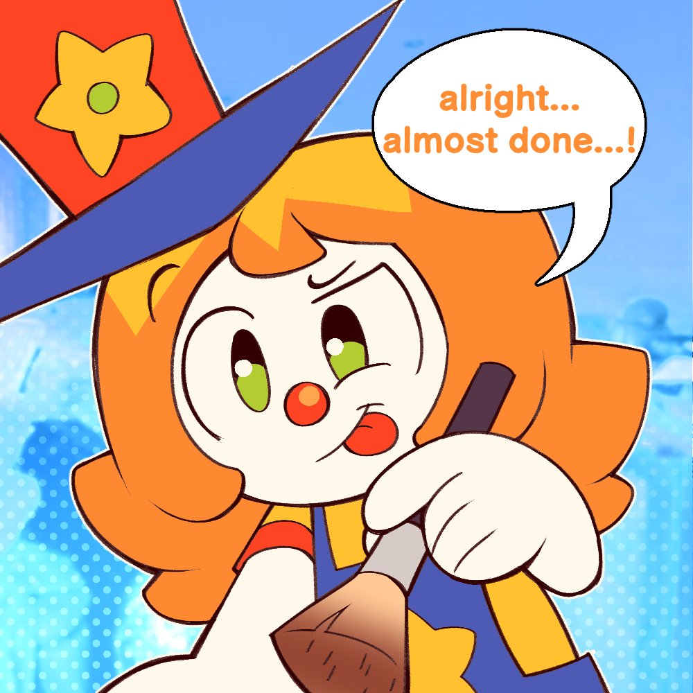 clownpals's tweet photo. merr helps garlic with her makeup💋 https://t.co/lktLNbsTwf