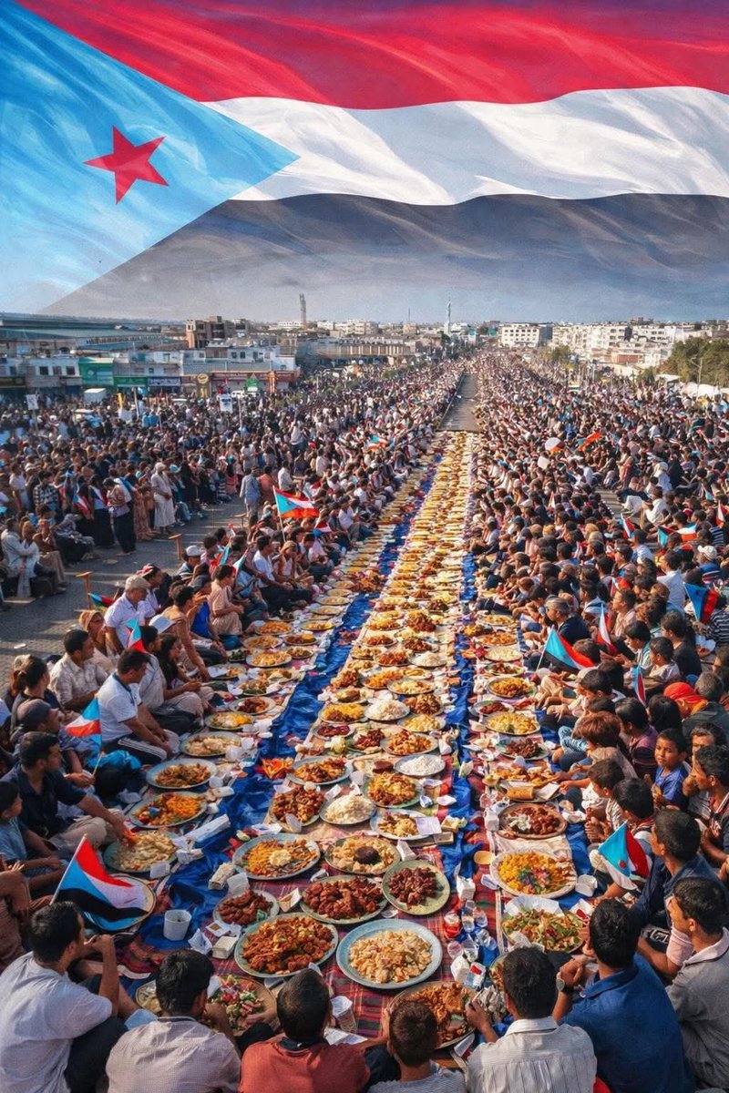 "شعبٌ نبتَ من صوان الجبال، وسقته شمس الحرية عناداً لا ينكسر. في الجنوب، لا تقاس الإرادة بالسنين، بل باليقين. 

حشودكم اليوم هي الحقيقة الوحيدة في زمن الزيف؛ إرادة فولاذية، وعناد يطاول السحاب،
مظاهراتكم ليست زحاماً، بل هي نبض أرضٍ قررت أن تعيش عزيزة أو لا تكون.

#الجنوب_العربي