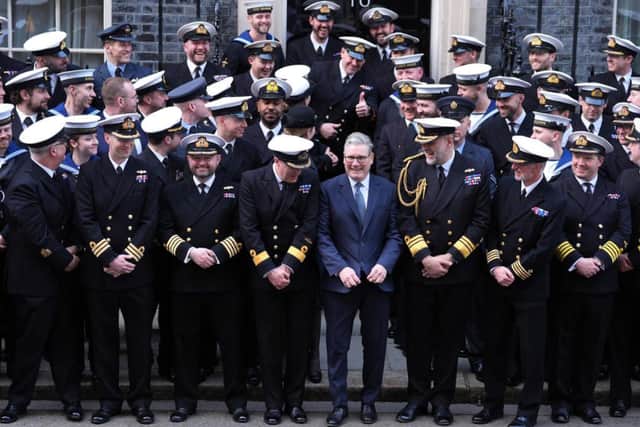RFAHeadquarters's tweet photo. We are proud of the crews of RFAsTIDESPRING and TIDEFORCE for their contribution to the Carrier Strike deployment, recognised by the PM at No10 this week. BZ to you all. #RFAdelivers https://t.co/5cCjCaRIL3