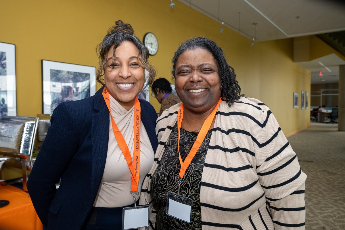 MorganStateU's tweet photo. This week, a powerful masterclass on the history of Black Librarians was held at the Earl S. Richardson Library, creating space for reflection, learning, and meaningful dialogue.

As Black history continues to unfold every day, it is vital to uplift the scholars, storytellers, and stewards who preserve and protect the richness of our shared legacy.

#BlackHistory365 #TheNationalTreasure
