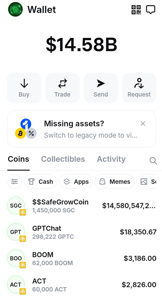 I just opened my wallet and… I’m officially a billionaire now 💸😎