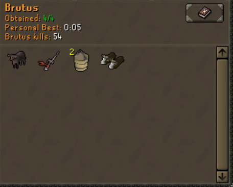 lukegadeke's tweet photo. Greenlogged the new cow boss in 54 kc! What a way to use up all my RNG. #osrs #runescape #cowboss #rng https://t.co/WDsAMHtZ20