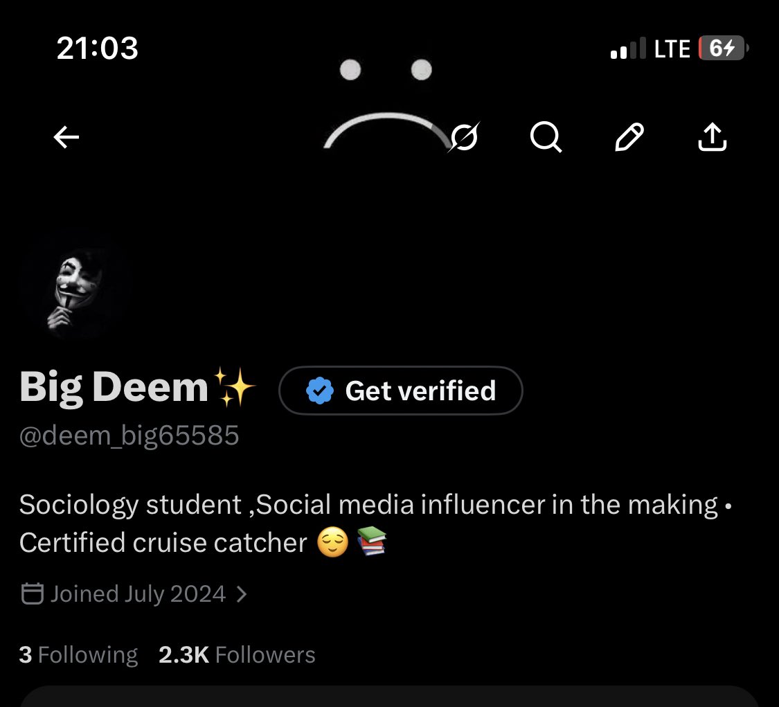 Person way see this now go think say I no dey follow back 😭