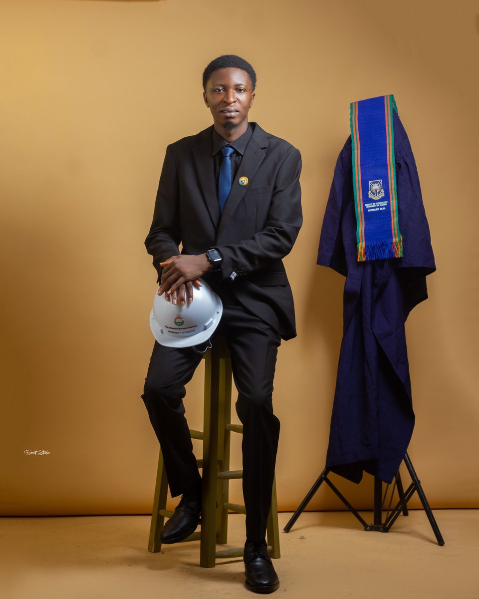 _integrals_'s tweet photo. Reintroducing; Engr. Richard Oluwasegun Michael (GMNSE, GMNIEE, GMNIIE)
https://t.co/rvtAHr5fIU. Industrial and Production Engineering, University of Ibadan 
(Second Class Honors)
All thanks to God for his immense grace and help at achieving this milestone. https://t.co/WBZrRY34mJ