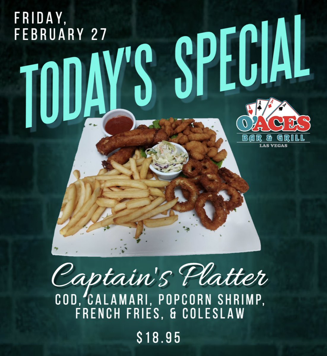 O'Aces Bar and Grill Las Vegas (@aces_grill) on Twitter photo 