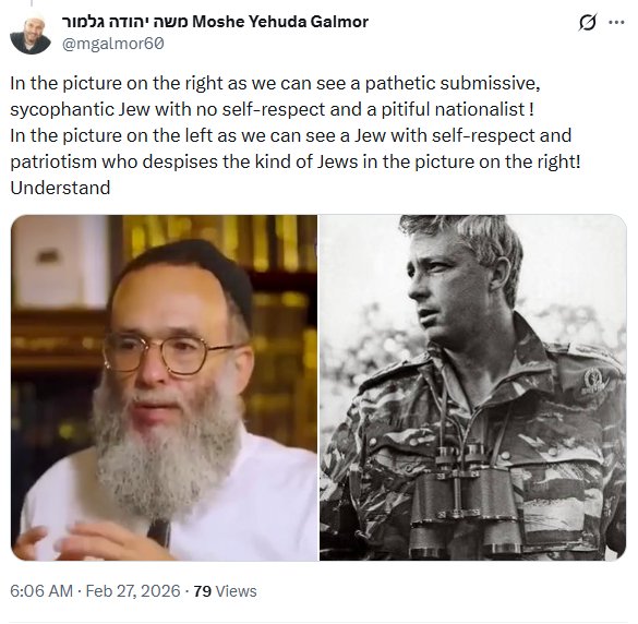 The difference between a Jew and a Zionist: 
Please read this - this Zionist tried to assert that Zionists "despise" the despicable tradiutonal Orthodox Jews - and he is right! They do! -  but as the Bible tells us happened during this festive Purim holiday season to those who