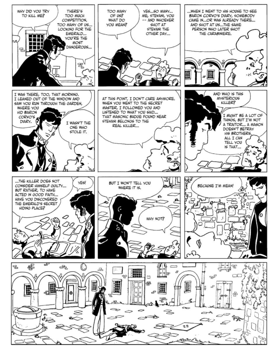 fantagraphics's tweet photo. Corto Maltese: Fable of Venice and Other Adventures sends Hugo Pratt’s most famous creation, the indefatigable sailor Corto Maltese, on a wild chase through Venice for a vital occult treasure--out 4/7! https://t.co/7td5uDC6F1 https://t.co/vwGRgTUrTp