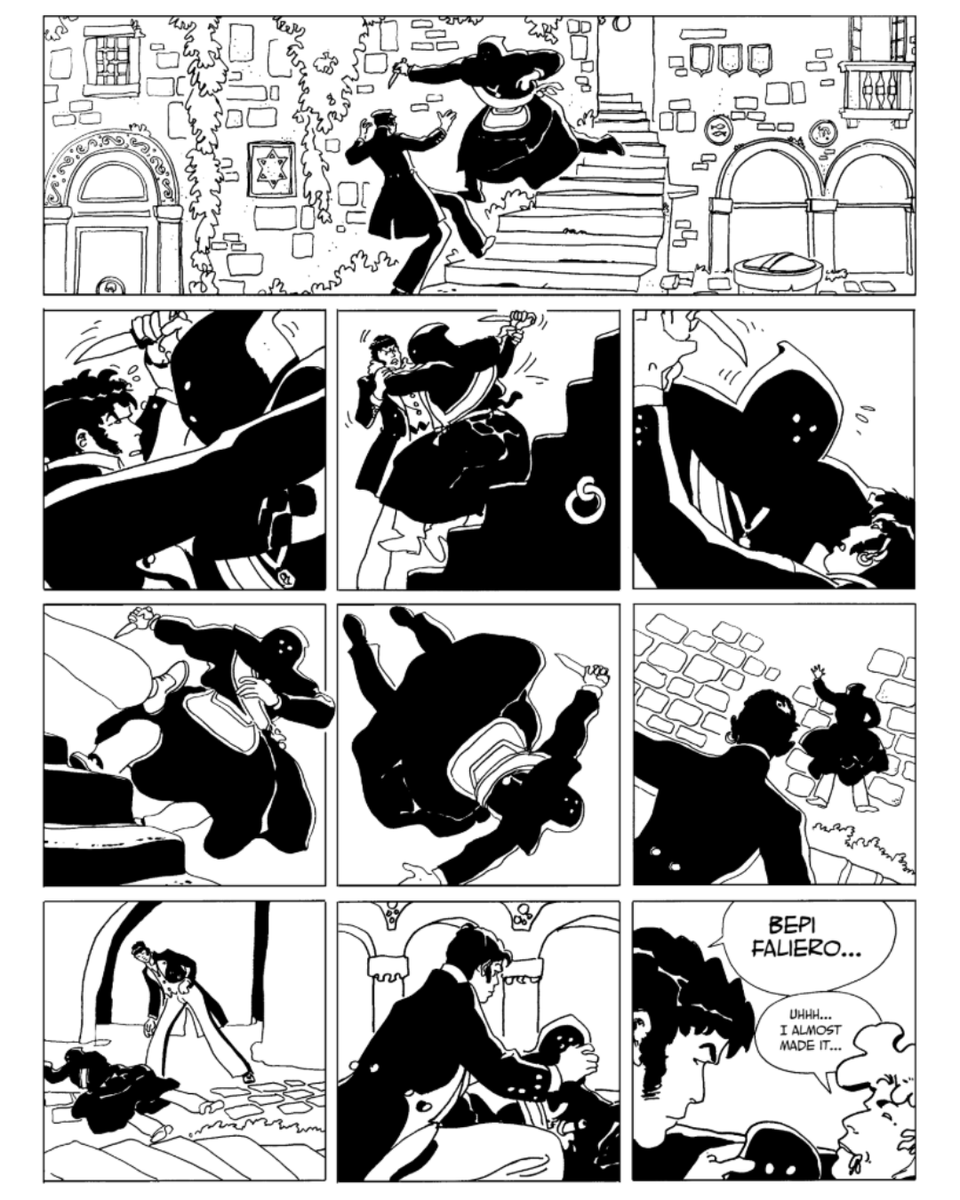 fantagraphics's tweet photo. Corto Maltese: Fable of Venice and Other Adventures sends Hugo Pratt’s most famous creation, the indefatigable sailor Corto Maltese, on a wild chase through Venice for a vital occult treasure--out 4/7! https://t.co/7td5uDC6F1 https://t.co/vwGRgTUrTp