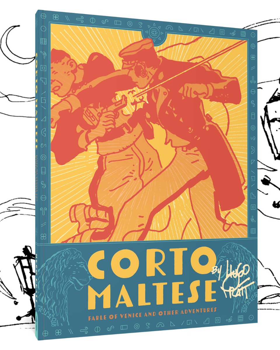 fantagraphics's tweet photo. Corto Maltese: Fable of Venice and Other Adventures sends Hugo Pratt’s most famous creation, the indefatigable sailor Corto Maltese, on a wild chase through Venice for a vital occult treasure--out 4/7! https://t.co/7td5uDC6F1 https://t.co/vwGRgTUrTp