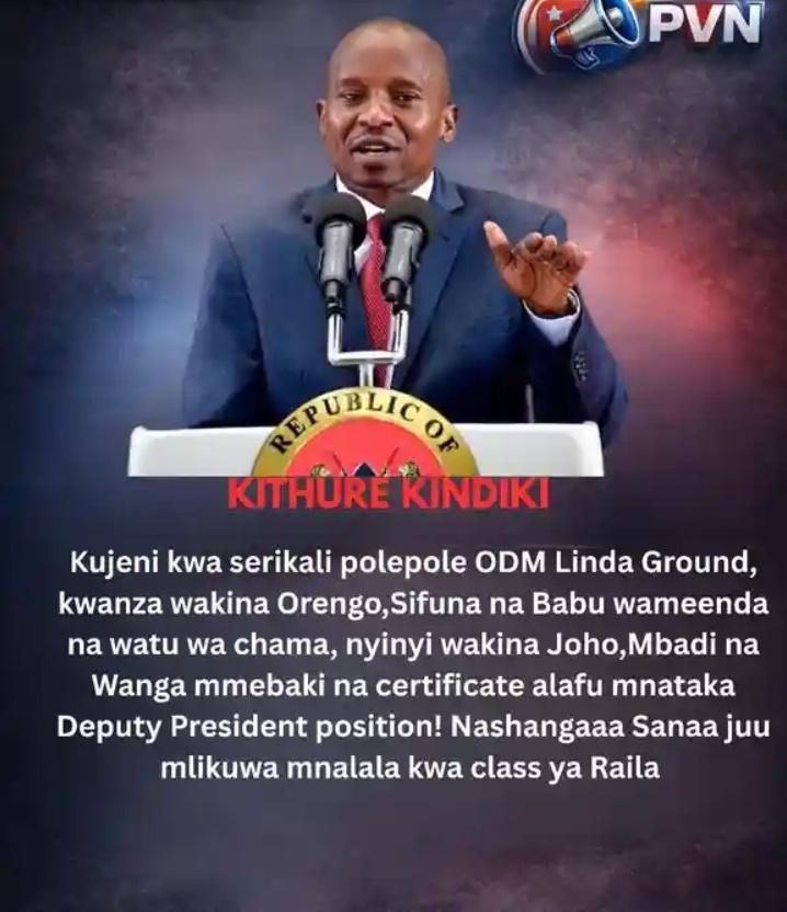 Mtegemea Cha nduguye na watu wake watakufa maskini wa hii kiti!!