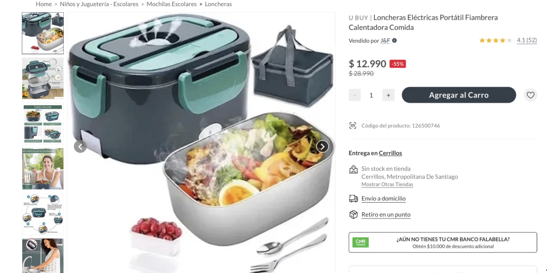 DescuentosRata's tweet photo. 🍱 Lonchera que además te calienta la comida a $12.990 con todo medio de pago en Falabella.

TÉCNOLOYIA!

🔗 https://t.co/x2SWqbIvE7 https://t.co/ubhsxXaPuR