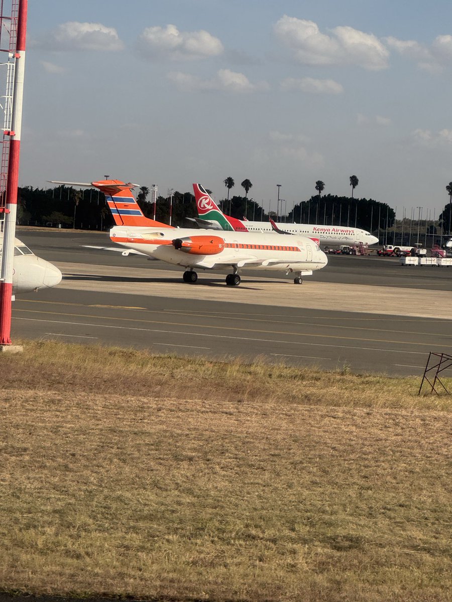 jpretorius1's tweet photo. @Fiicaan Yip saw it parked there 2 weeks ago, history on the ground, is it still flying frequently? https://t.co/n6pOWwzb0e