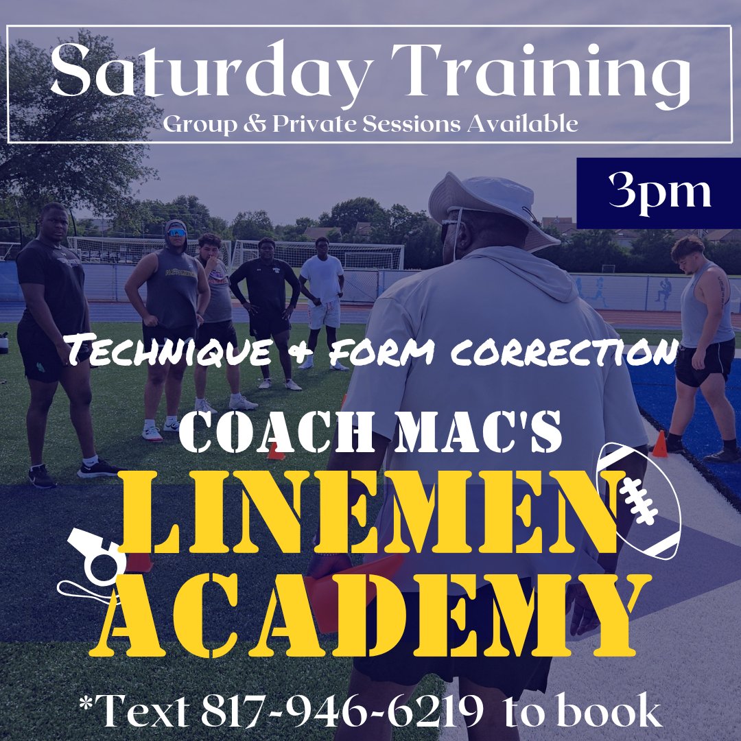Coach Mac's Linemen Academy tweet media