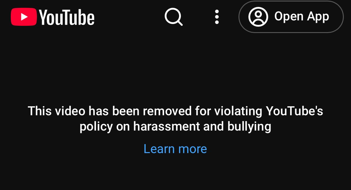 Within an hour of me uploading this same vid to YouTube, my journalism on NED’s censorship network in Europe was censored for… ‘harassing’ the censors by reporting on what they do🦨💀