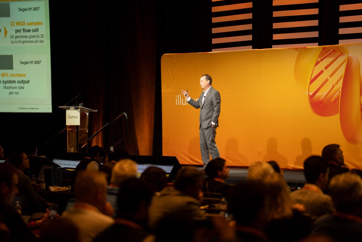 illumina's tweet image. 📸 That’s a wrap on a groundbreaking #AGBTGM26 for @illumina — thank you for joining us on the path from insight to impact 🧬🙌 Scroll through and see the highlights — and catch our Gold Sponsor Workshop, now available on-demand 🔗: illumina.com/events/webinar… #genomics #multiomics