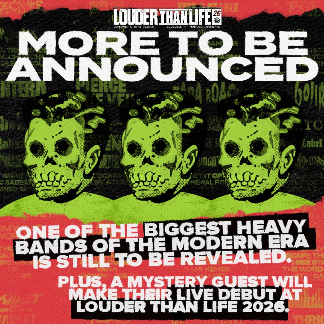 Louder Than Life tweet media