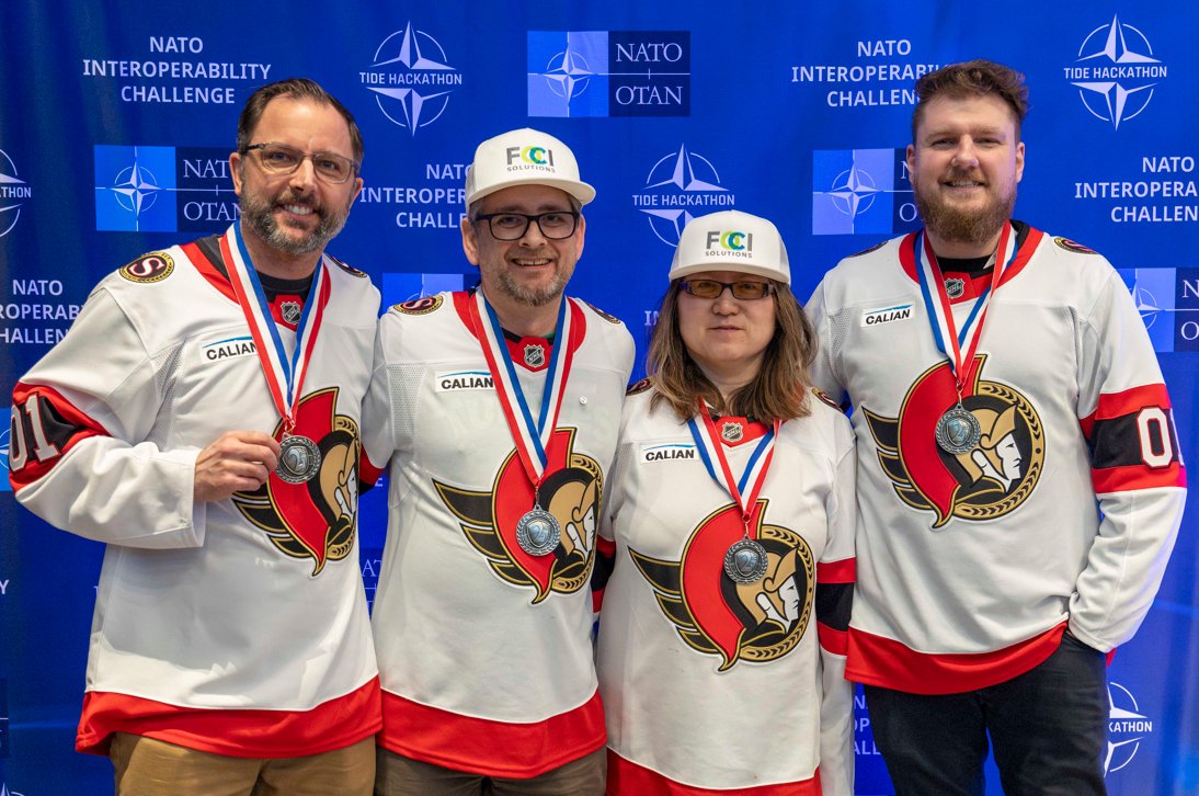 NATO_ACT's tweet photo. Introducing the 2026 #TIDEHackathon Winners!
Ever wonder what happens when top coders, developers and system architects hack under pressure? You get innovative solutions with real operational impact!
Discover what they built: https://t.co/v3NHUnnYBO
#WeAreNATO #Innovation #AI https://t.co/1CP7g2rt3x