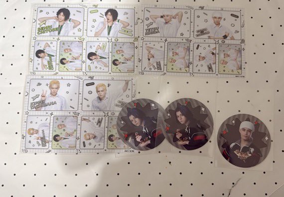 rabbit_penguin_'s tweet photo. 【譲渡 交換】 テニミュ 四天 全氷 

譲
ランブロ ●千歳、立花、石田
たこ焼きカード伊武、鉄、大石2、乾2

全氷トレカ ♡甲斐、⭐︎リョーマ、滝、宍戸

求:同種不二＞＞謙也、日吉＞金太郎＞神尾or定価

無印は譲渡可能

28マチソワ3/1手渡し https://t.co/bezMH2hDp7