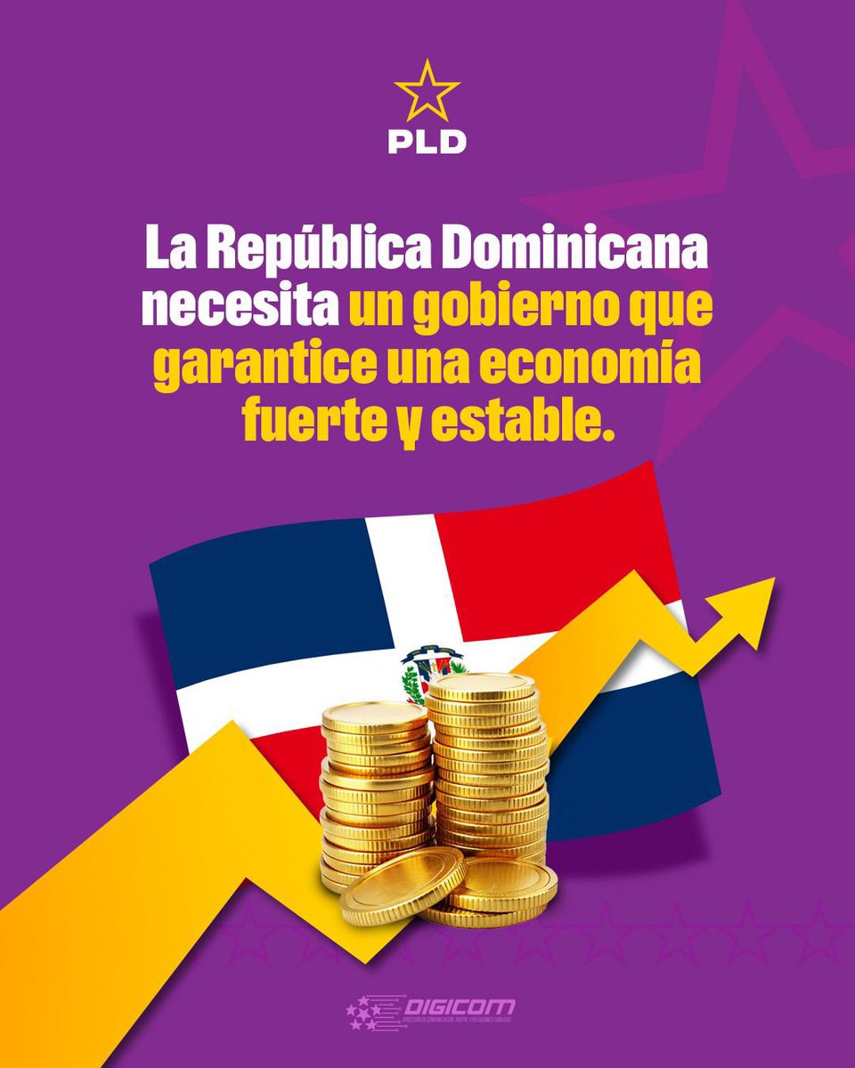 NorvinAlcantara's tweet photo. RD necesita un gobierno que garantice economía fuerte y estable. Con @PLDenlinea volvemos al crecimiento real y al bolsillo lleno. #NosotrosSíSabemosGobernar #VolvamosAVivirBien #ConElPLDSeVivíaMejor https://t.co/bNAiTYUrHG
