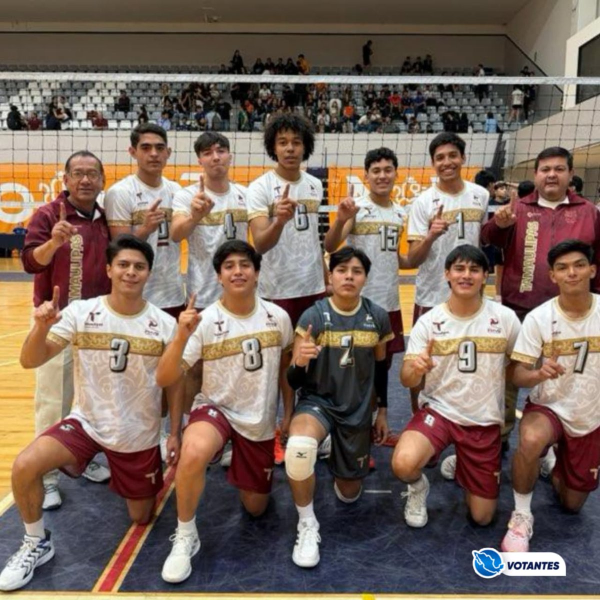¡Tamaulipas clasifica dos equipos de voleibol a la Olimpiada 2026!

El  INDE Tamaulipas [<a href="/INDETamaulipas/">Deportes Tamaulipas</a>] informa que las selecciones varoniles juvenil menor y mayor obtuvieron su pase a la Olimpiada Nacional CONADE 2026 [<a href="/conadeoficial/">CONADE</a>], tras una destacada participación en la