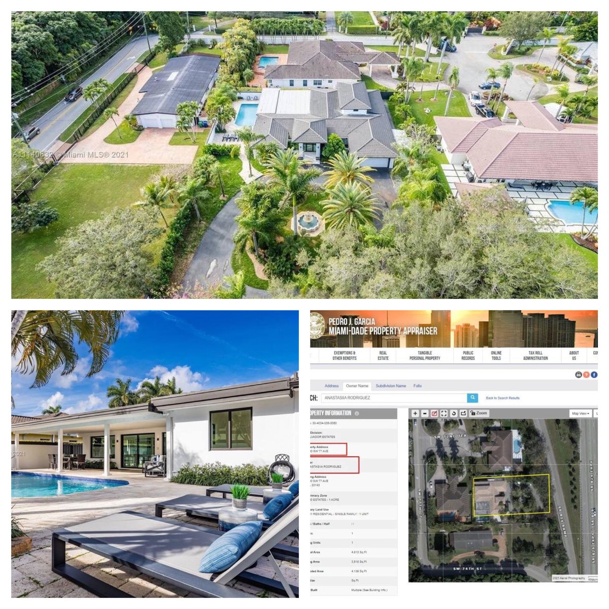 "Córka ukraińskiego burmistrza kupiła willę za $2 miliony w prestiżowej dzielnicy Coral Gables w Miami.  Kupiła również apartament w tymże Miami za $380 tysięcy, nie przedstawiając źródła dochodu. 
 
Biuro Antykorupcyjne (NABU) prowadziło wcześniej dochodzenie w sprawie