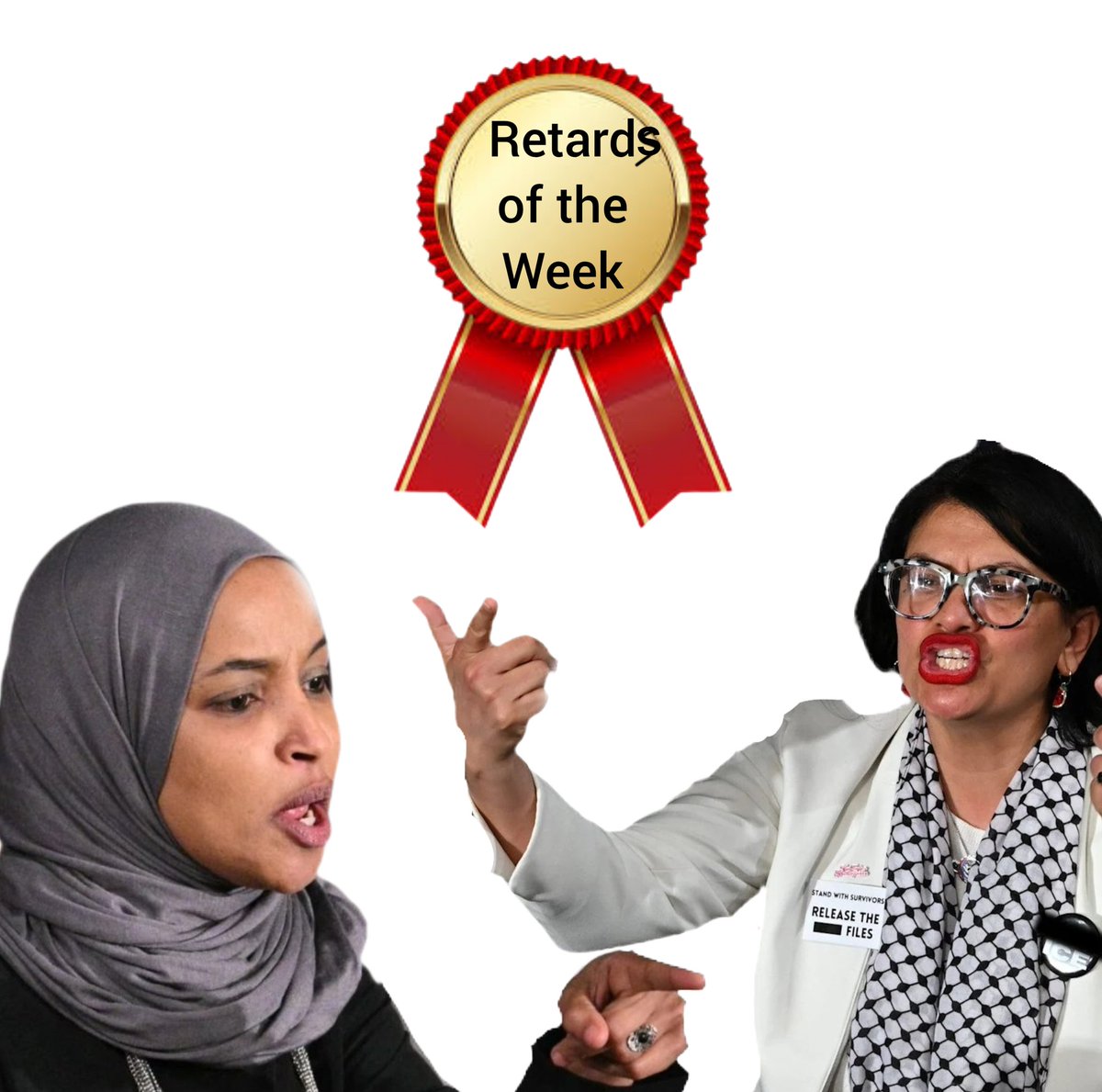 There was no other way. Two winners this week, congratulations.