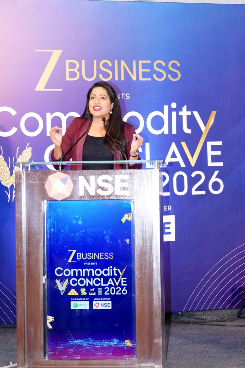 Gitanjlimathur's tweet photo. Another day. #commodityconclave #zeebusiness #nseindia @ZeeBusiness https://t.co/zFYByABGGb