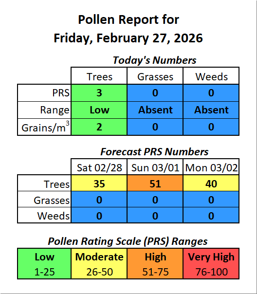 Forsyth County, NC Pollen tweet media