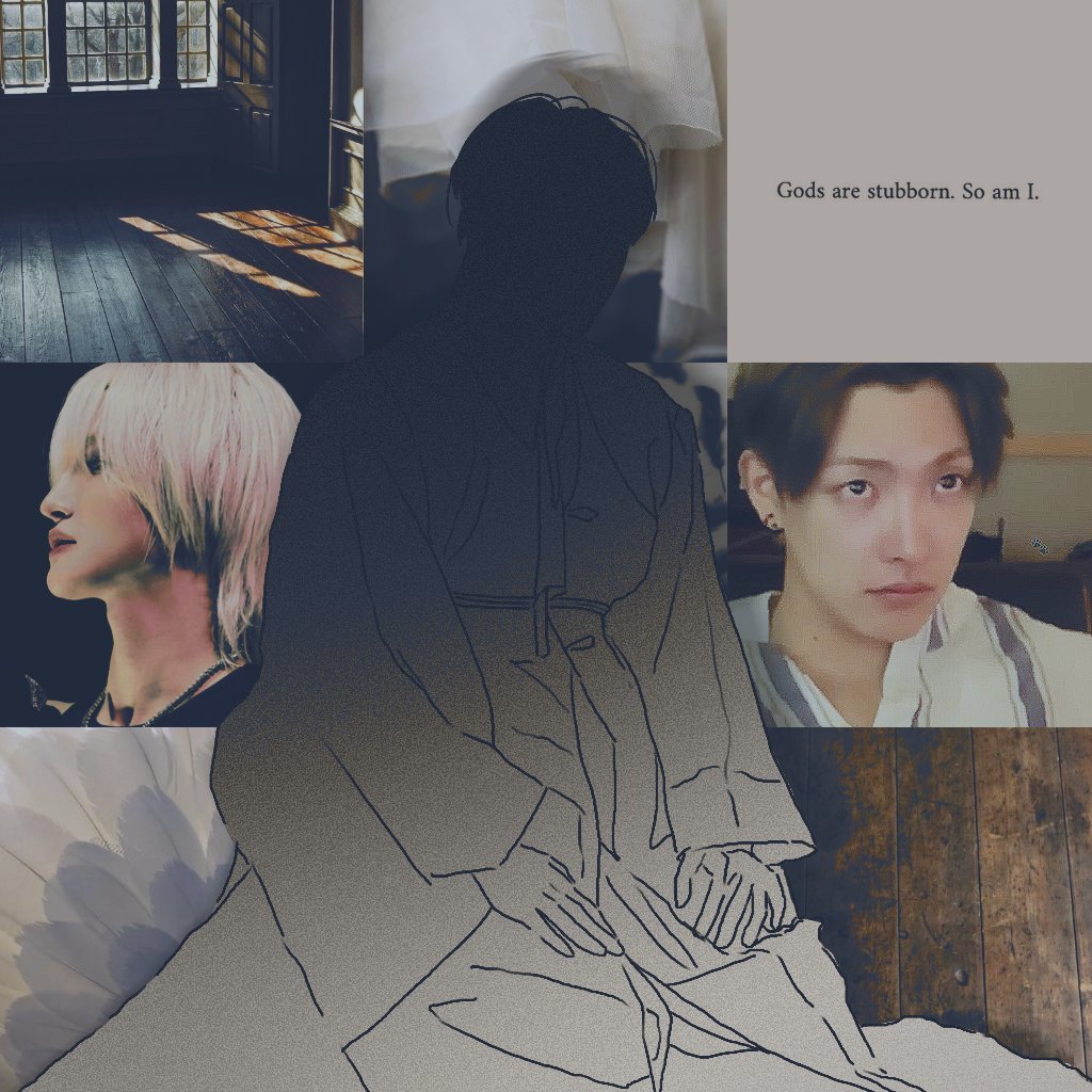【🌕】【5/7】 ❝Yes, all the time.❞

〈🐿️🐰 mctz〉〈temple hand!hj, god!sh, fictional religion &amp; theology, god/human, childhood friends to lovers, angst, pining, worship〉
⤷ archiveofourown.org/works/74759501…