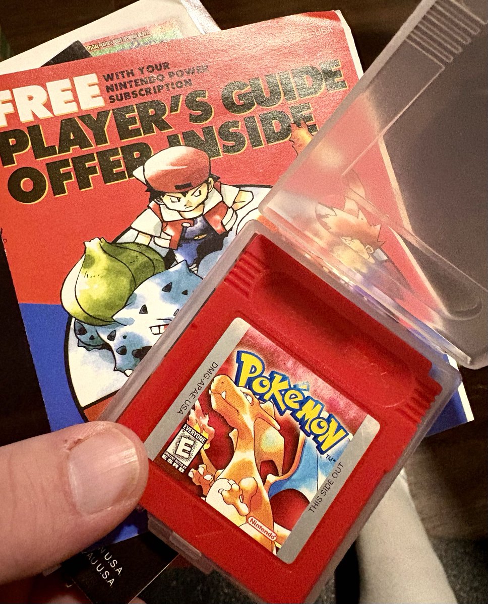 videogamedeals's tweet photo. I still remember the day I bought this and started playing. I played it so much I would hear the Pokemon battle music while not playing the game. https://t.co/Alt7CDa2Jr