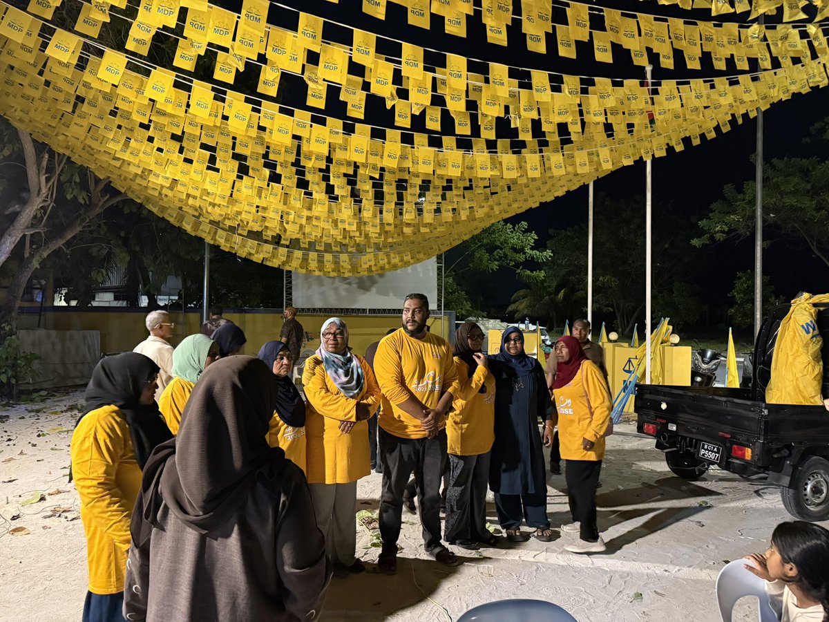 adduXfiles's tweet photo. Happening Now | Behind the Scenes
Addu Feydhoo
Vision. Commitment. Action.
For the people, by the people.
#HeyvallaThayyaru
#VoteISSE ✅ Candidate Number 5️⃣
#VoteMDP ✅
#FeydhooMaadhela
#LCE2026 #WDC2026 https://t.co/Ni91I8HK46
