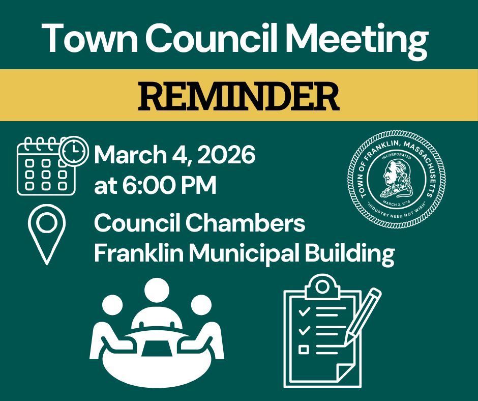 Town of Franklin, MA tweet media