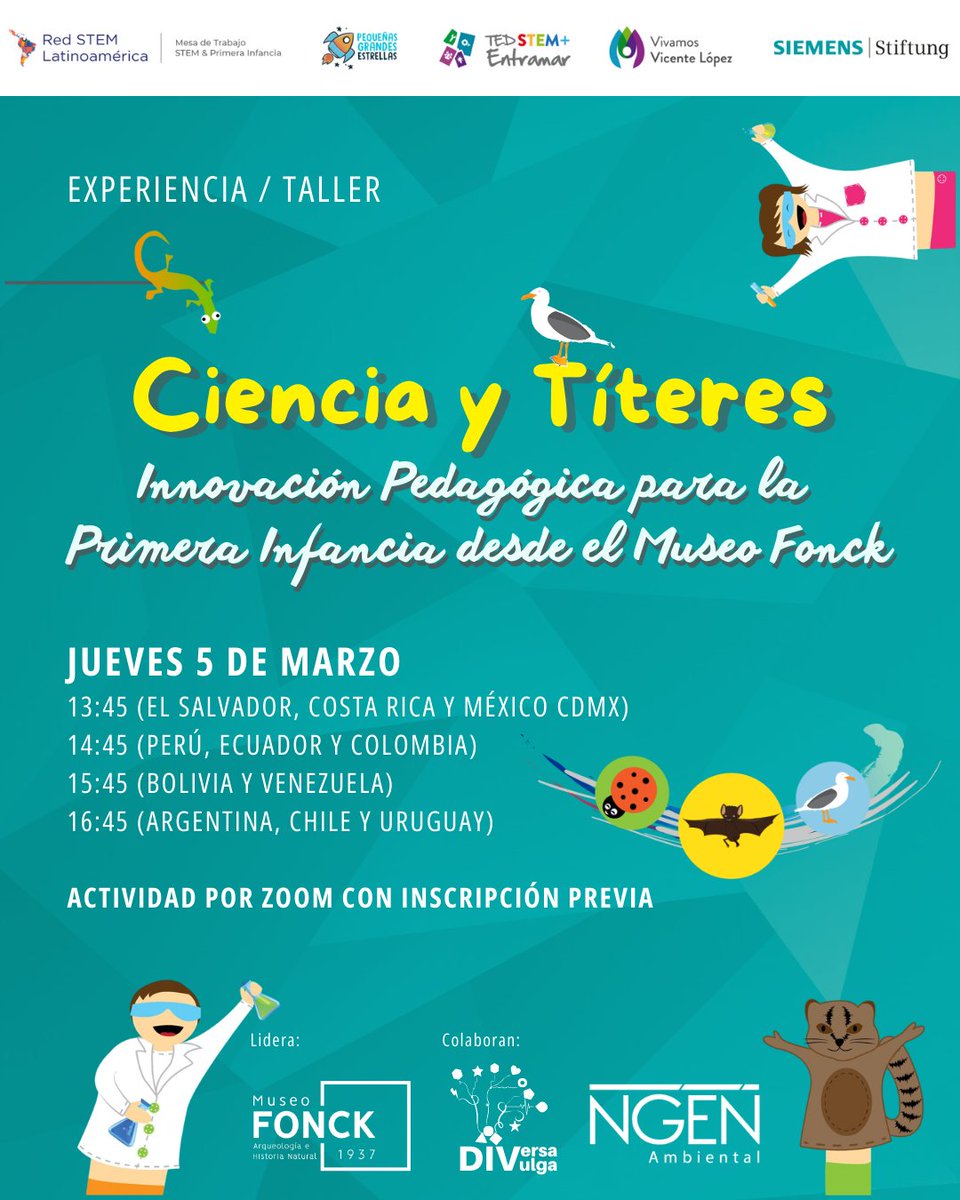 Mesa STEM+ Primera Infancia Latinoamérica tweet media