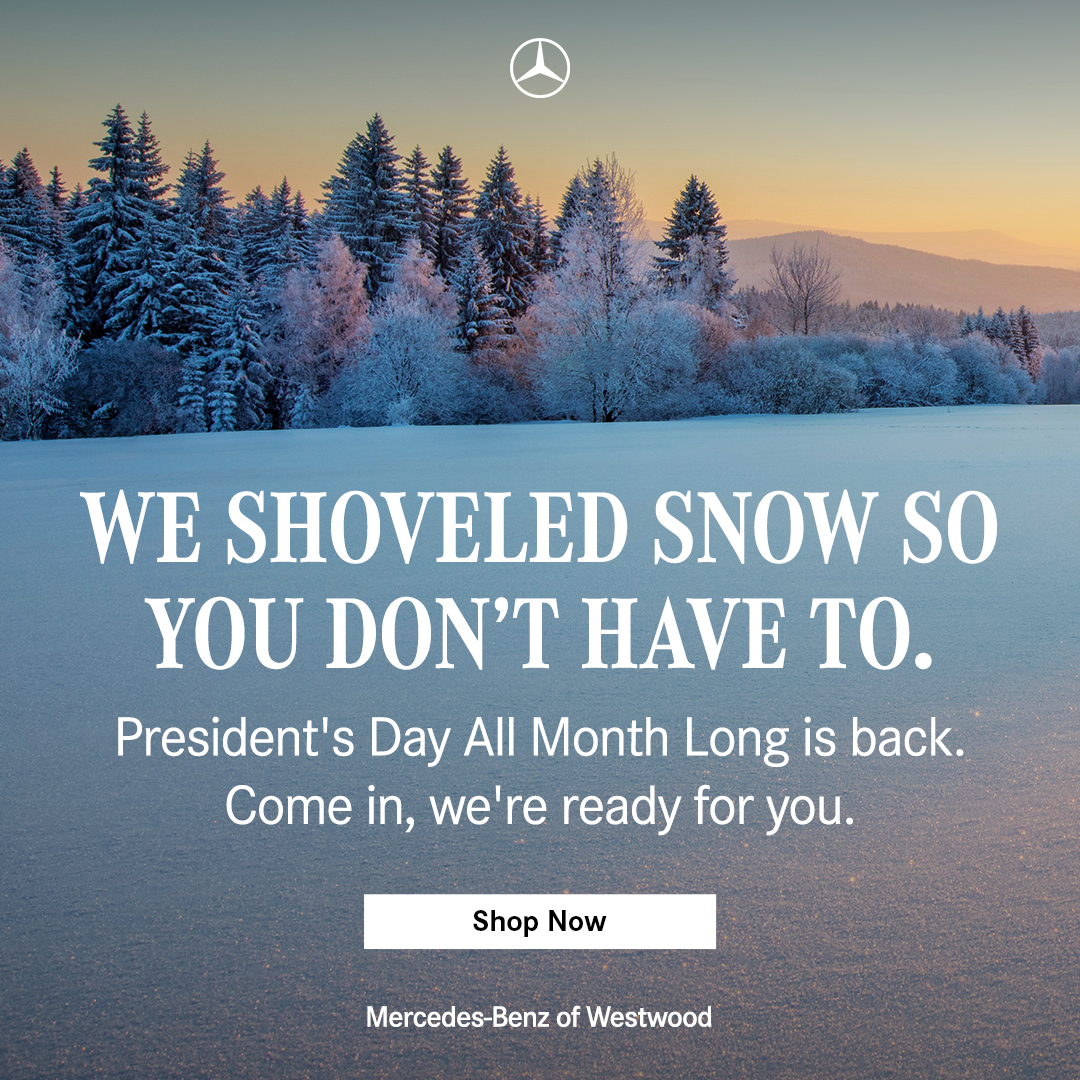MBWestwood's tweet photo. With space at a premium this winter, now is the moment to secure a select in-stock Mercedes-Benz. Explore refined performance with limited-time considerations. #Blizzard2026 https://t.co/dojqxS9AZS