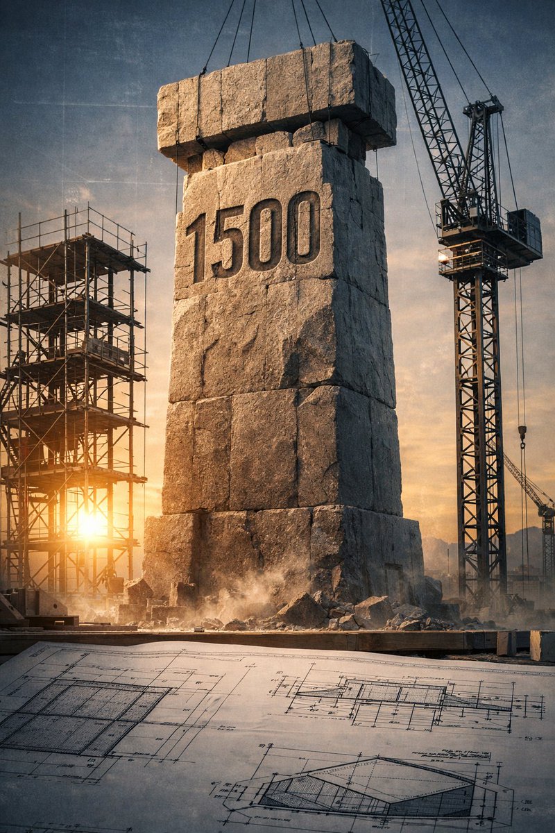 Three months ago I published my first post on X.

No one noticed... but I kept writing.

Today, I reached 1500 followers.

My conviction that men can be successful and build a strong family is resonating with people.

So far I’ve:
+ Had 7 convos with busy dads living this tension