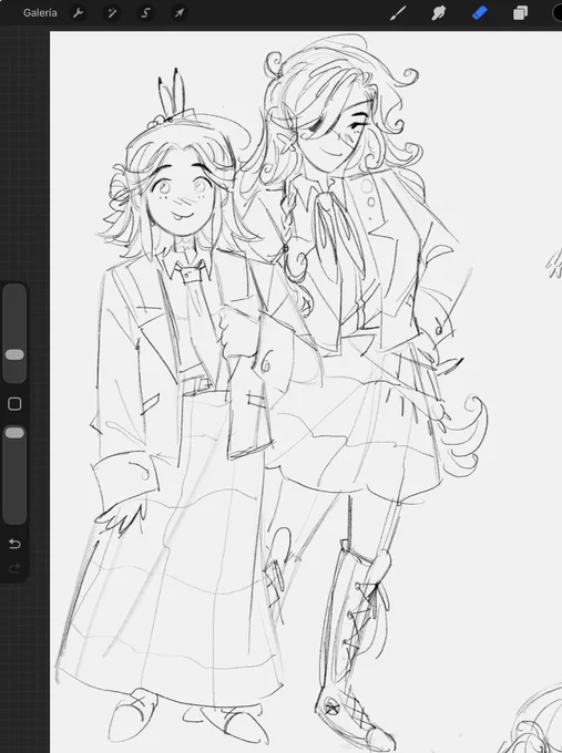 only been drawing magical girl hualian lately my bad 