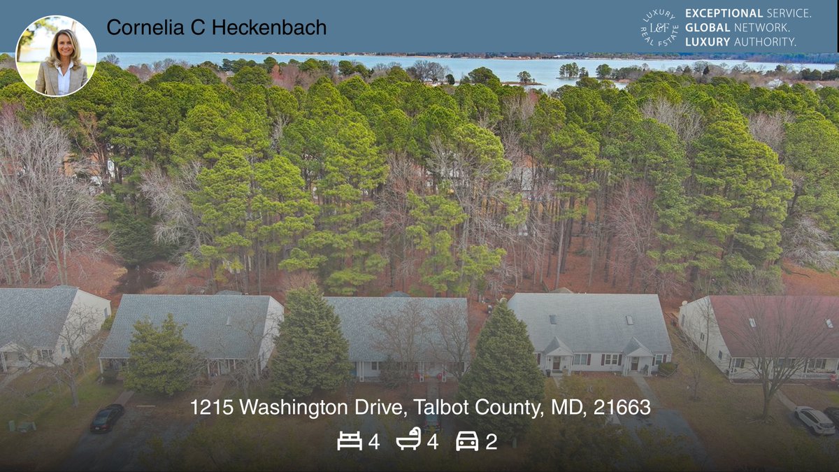StMchaelsRE's tweet photo. 🛌 4 🛀 4 🚘 2
📍 1215 Washington Drive, Talbot County, MD, 21663

My latest listing on RateMyAgent.

https://t.co/qZM5CMPlSV

...
#ratemyagent #realestate https://t.co/t0C1Z6NO8D