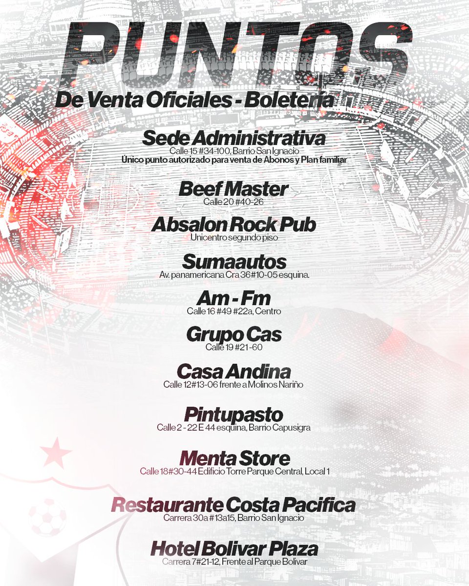 Precio de la boletería para el partido entre <a href="/DeporPasto/">Deportivo Pasto</a> y <a href="/Cucutaoficial/">Cúcuta Deportivo FC</a> este domingo por la fecha 9 de la <a href="/LigaBetPlayD/">LigaBetPlayDimayor</a>.