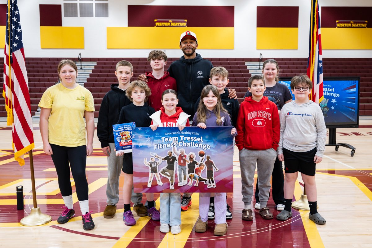 Team Tressel Fitness Challenge tweet media