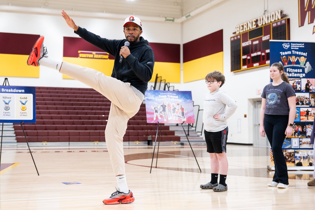 Team Tressel Fitness Challenge tweet media