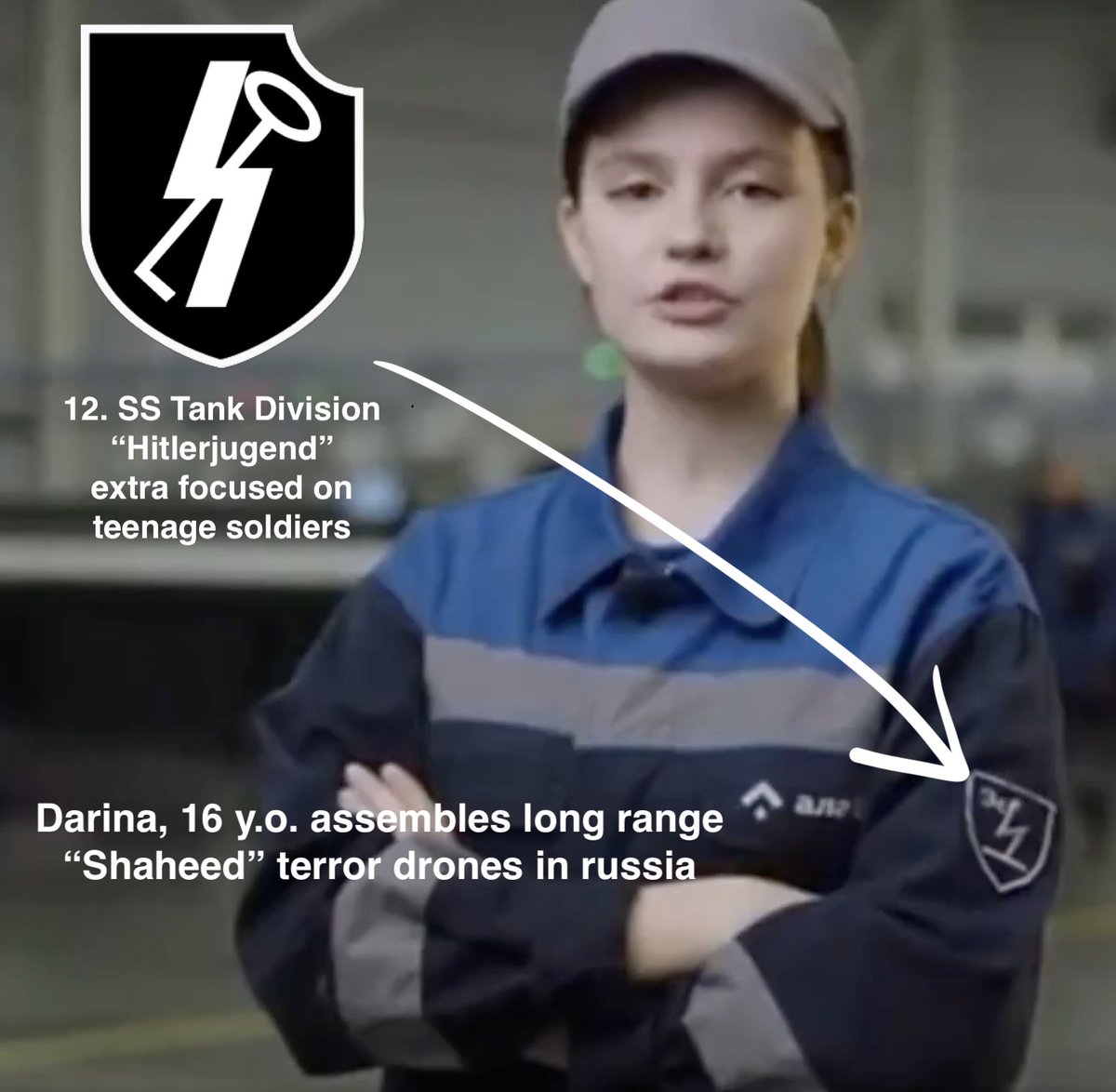 Russian drone factory worker. Nothing surprising honestly