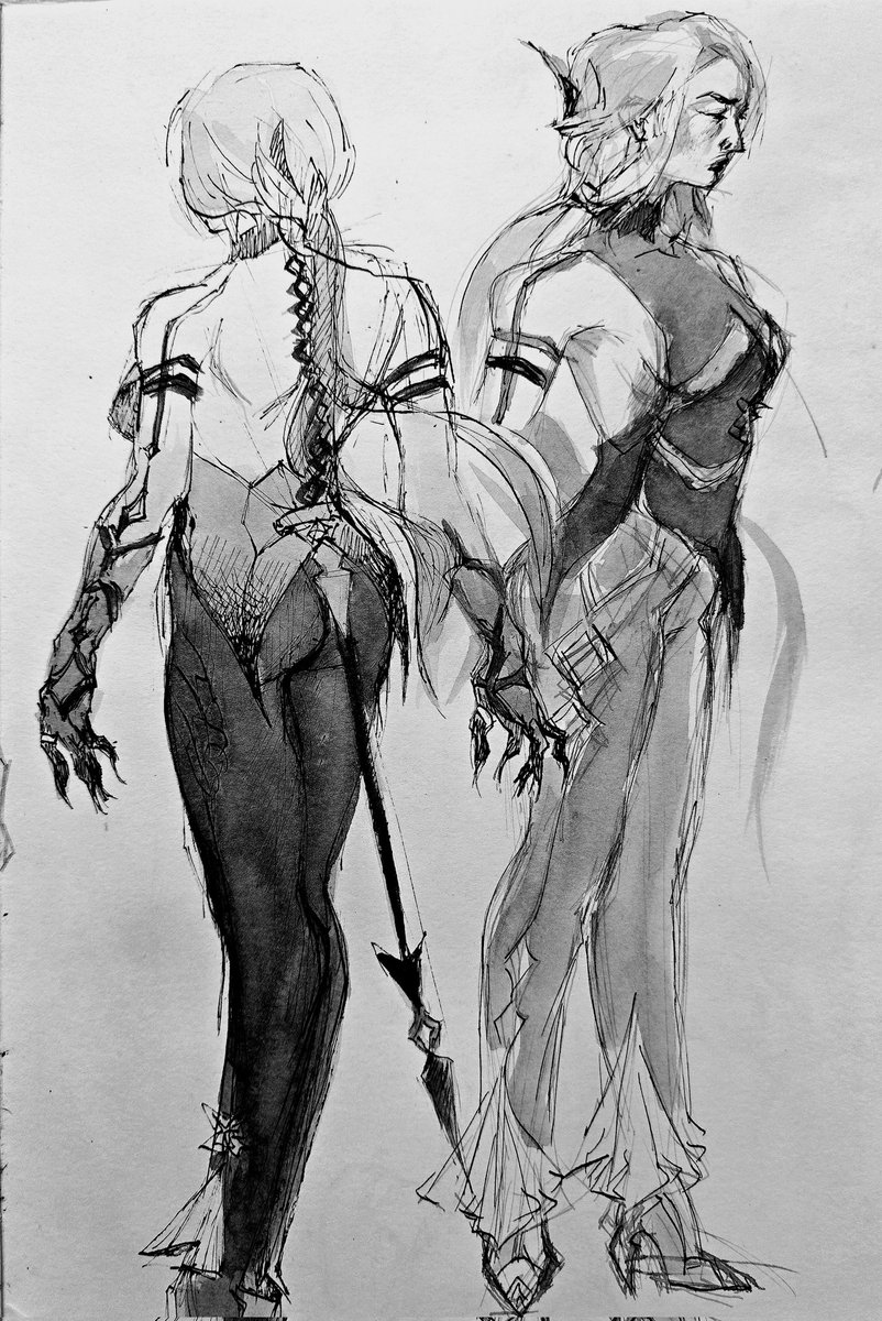 evilbongix's tweet photo. #Arlecchino ink sketch🩸 https://t.co/xcb9jnSlEo