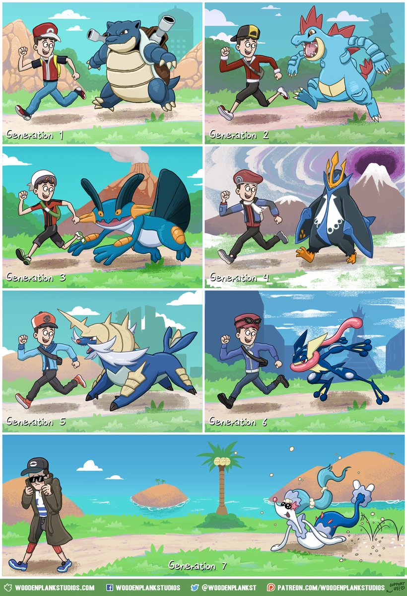 The last few generations of water starters being hated is linked to people thinking feminine = weak and bad and I will prove it