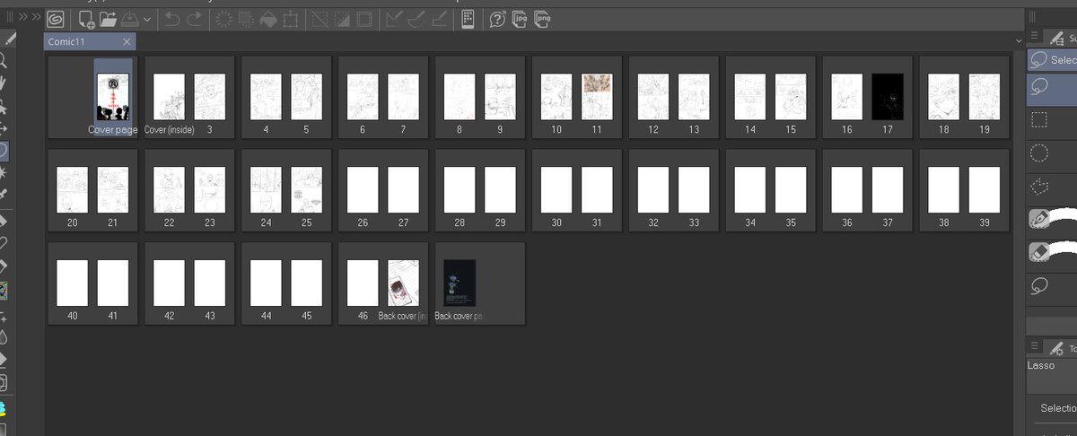 work in progress, probably finish but when is the question. the page number also adding as work continue LOL