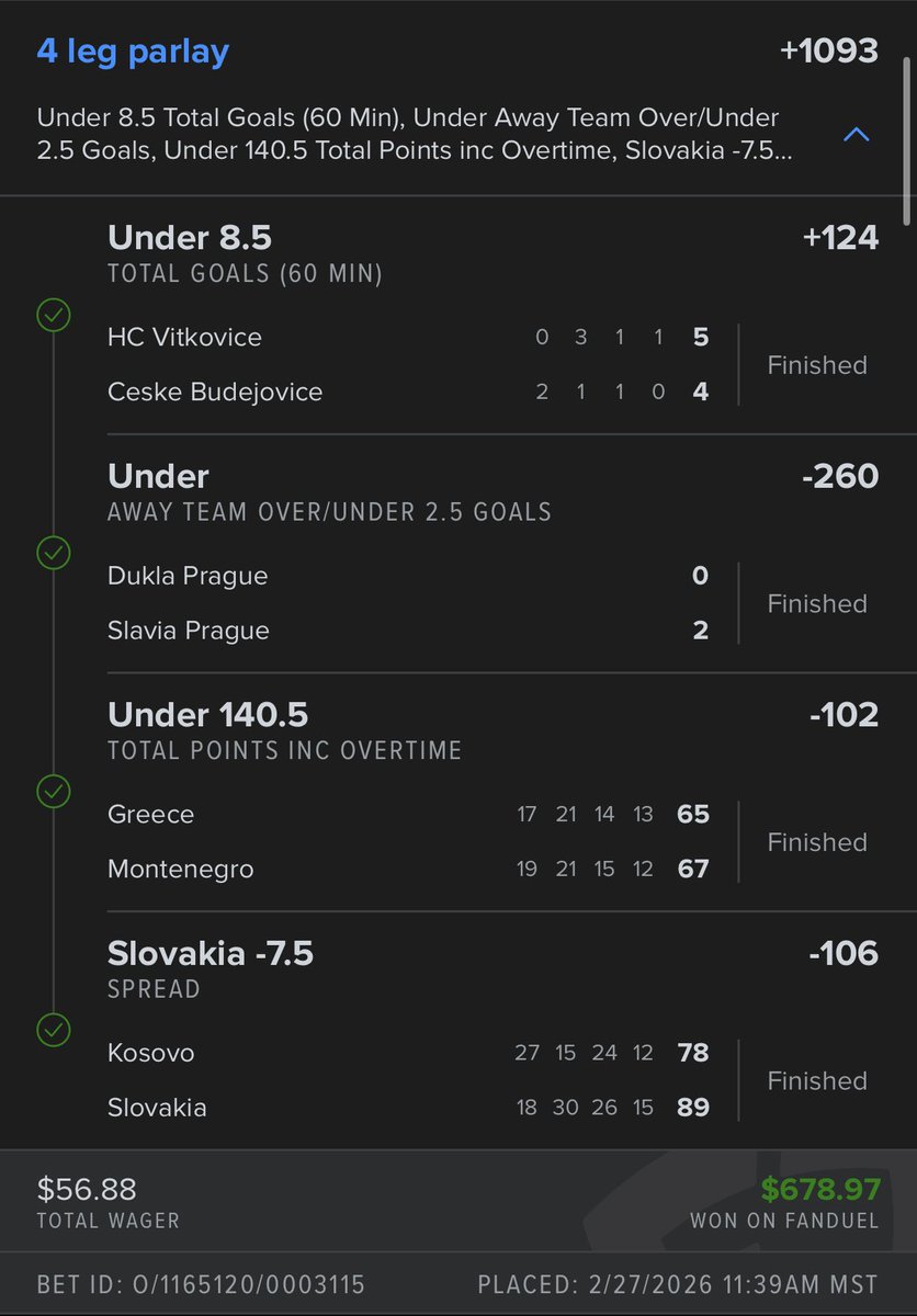 BookieBagman's tweet photo. BINK!✅🔥 https://t.co/c48KUfCDKA