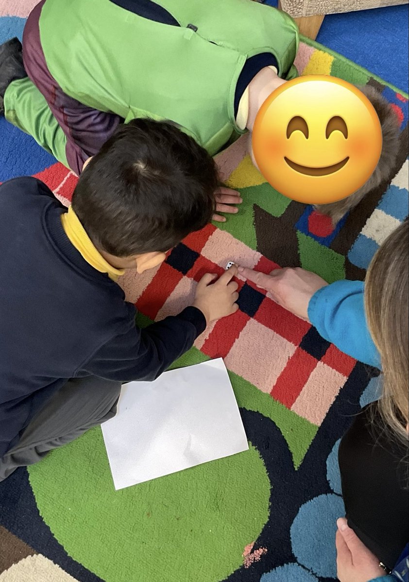 LancotSchool's tweet photo. Movement and maths fun in Nursery today! 🐸 Children practised subitising and counting dots, then jumped the correct amount. The frogs would be proud of their amazing jumps! 💚🔢
#EarlyYears #MathsInAction #ActiveLearning https://t.co/TSBEeAccSo