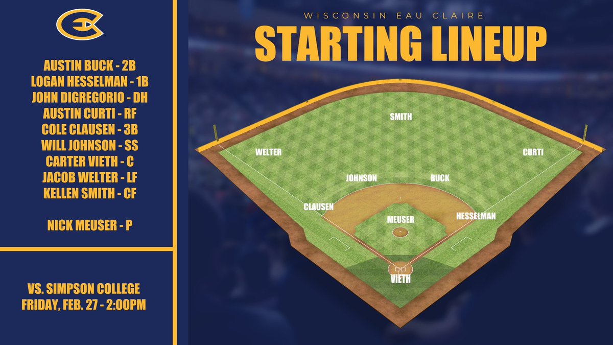 UWEC Baseball tweet media