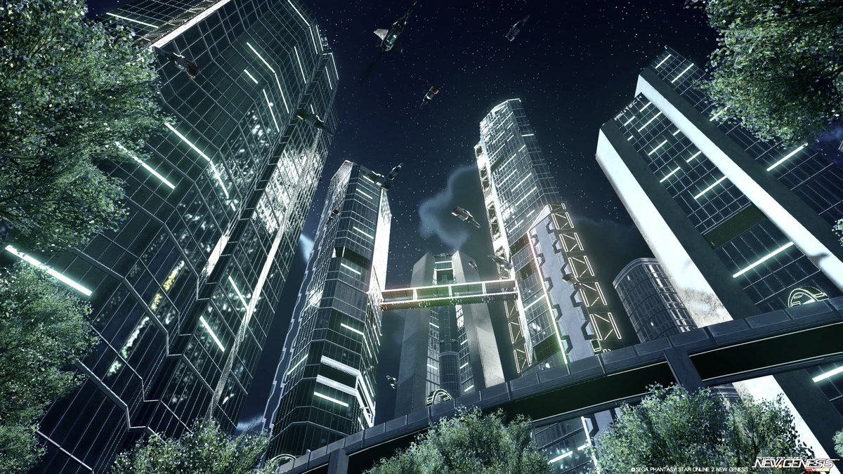 リリアアイランドリゾート夜景モード解禁ー。時間動くようにしましたー。
#PSO2NGS 
#クリエイティブスペース